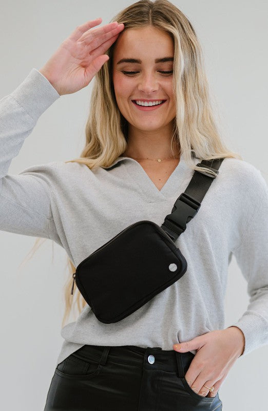 Madison Crossbody Belt Big Fanny Pack