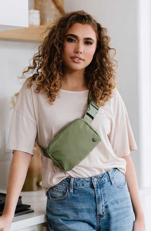 Madison Crossbody Belt Big Fanny Pack