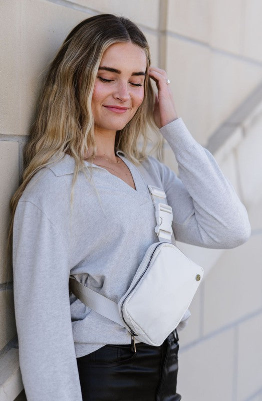 Madison Crossbody Belt Big Fanny Pack