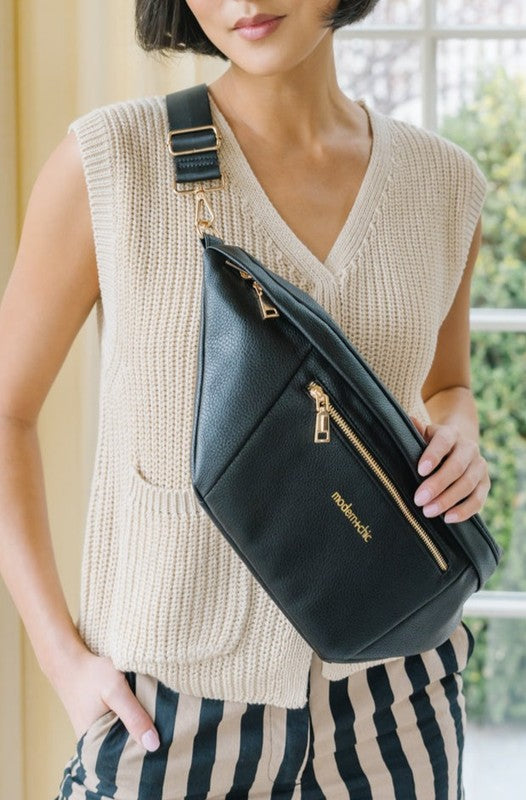 Presley Oversized Sling Hobo Crossbody Bag